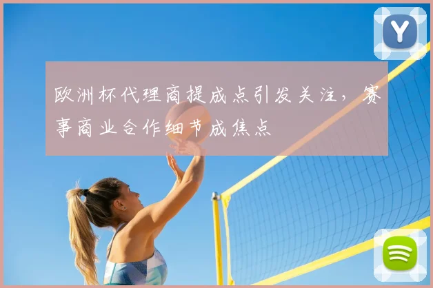 欧洲杯代理商提成点引发关注,赛事商业合作细节成焦点